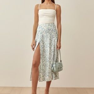 NWOT Reformation Zoe Skirt Sofie